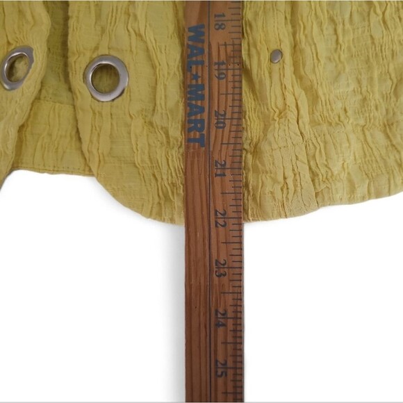 Lana Lee Vintage Yellow Textured Jacket Women’s 6 Grommet Button Front Rare Find - Picture 10 of 16